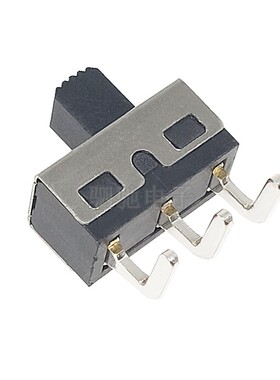 拨动开关SS12D06/D10/D11G5 直脚 弯脚 脚距4.7MM 3脚2档 柄高5MM