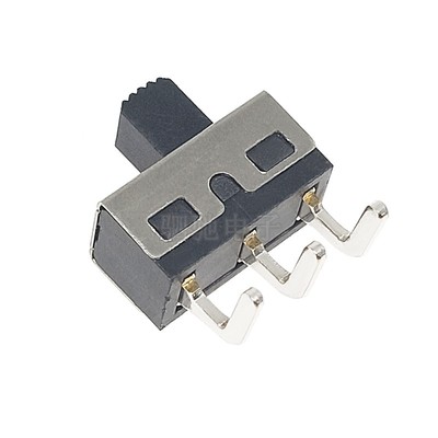 拨动开关SS12D06/D10/D11G5 直脚 弯脚 脚距4.7MM 3脚2档 柄高5MM