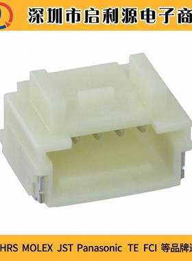 501953-0407 5019530407 1.0mm间距 4pin 卧贴针座 MOLEX连接器