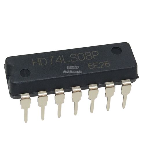 HD74LS08P/SN74LS08N 全新原装 DIP-14 四路2 输入正与门 74LS08