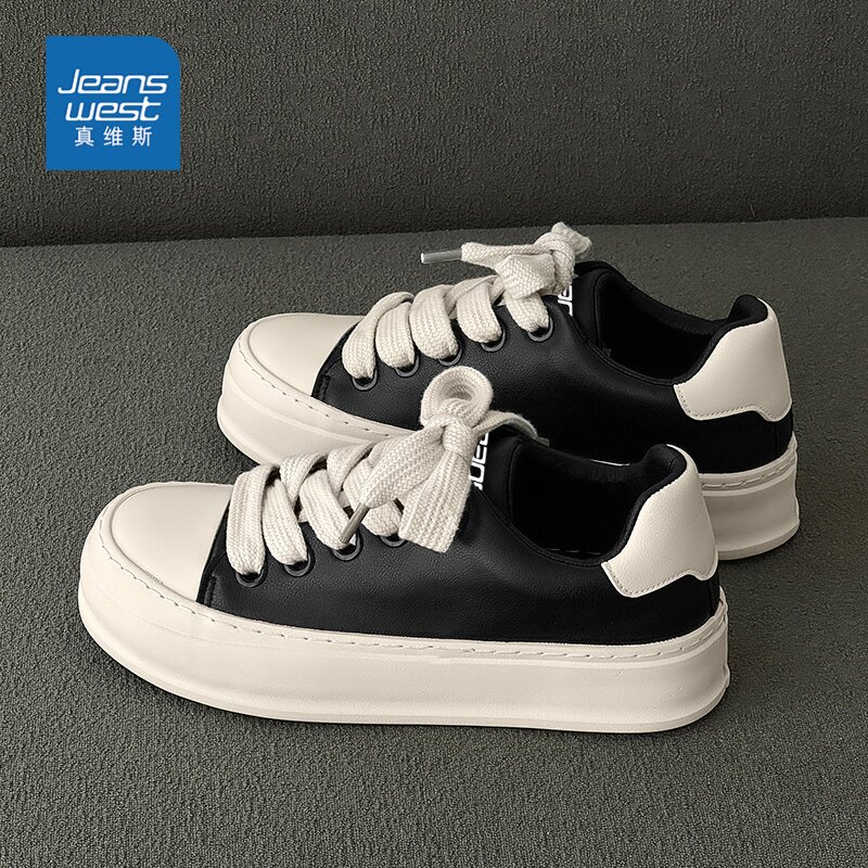 真维斯帆布鞋男款2026新款春季透气港风休闲小白鞋子男士运动板鞋