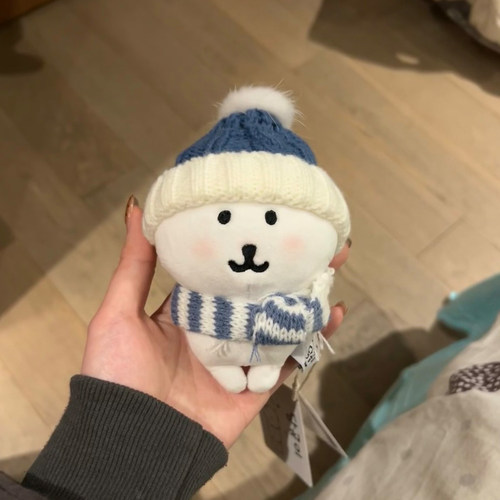 自嘲熊13cm娃衣春天帽子围巾服饰