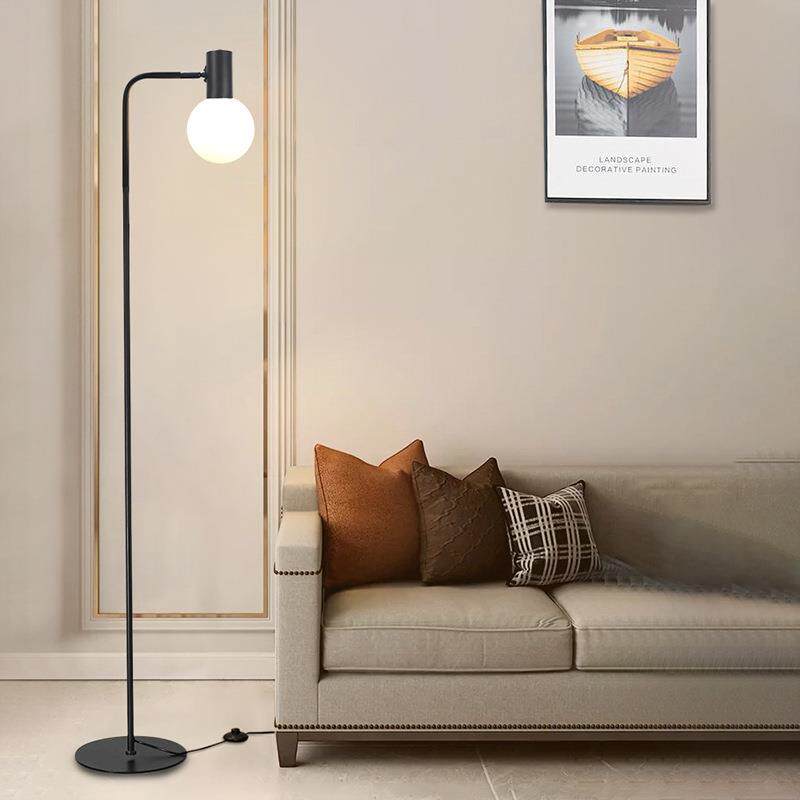 客厅落地灯沙发旁边高级感立式灯创意网红现代简约卧室床头阅读灯