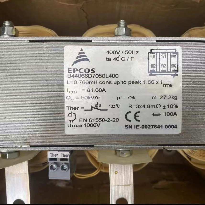 新品 供应 EPCOS电抗器 B44066D7100N124 进口 23年新款