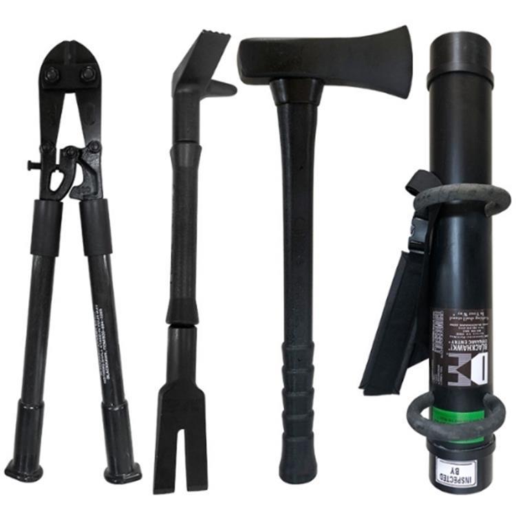 黑鹰手动破拆工具组四件套25磅35磅50磅撞门锤背负式破拆工具组