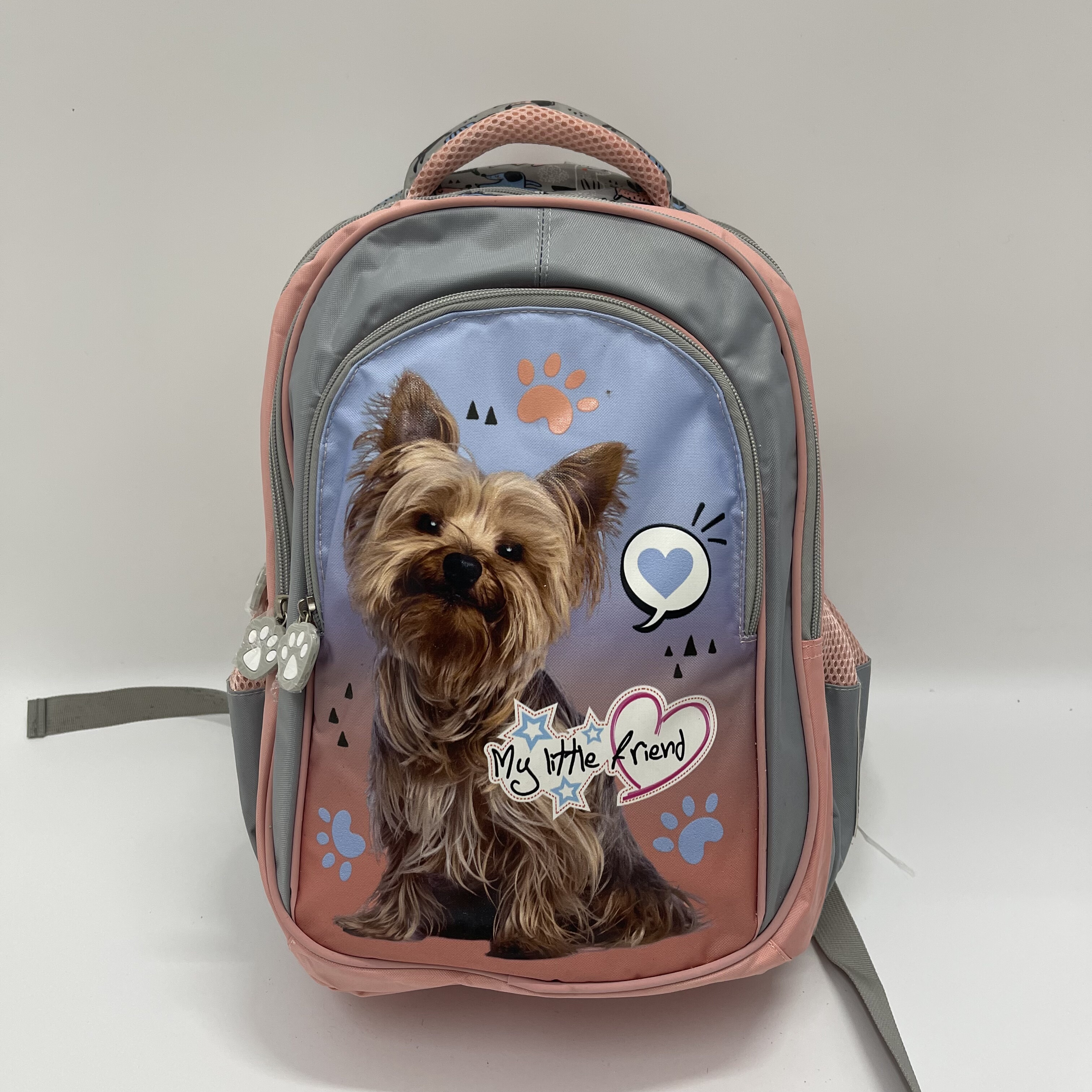 外贸  小学一二年级儿童书包双肩书包轻便减负护脊女童幼儿园背包