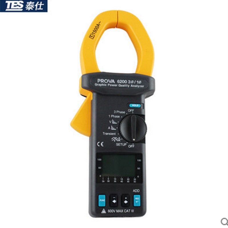 可开13%票中国台湾泰仕PROVA6200绘图示电力及谐波分析仪 谐波