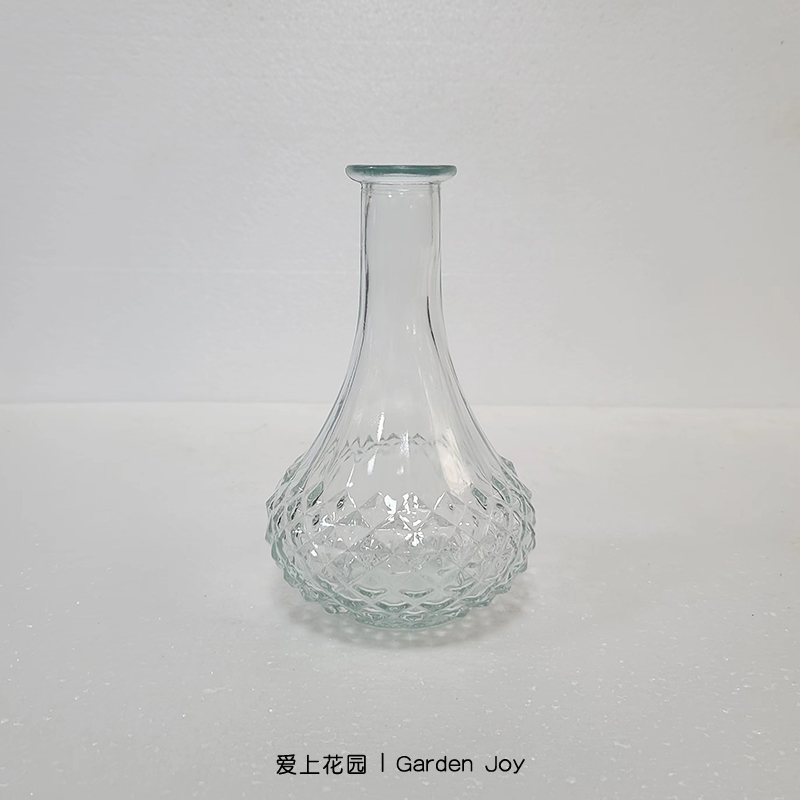 爱上花园丨园艺杂货 花园庭院露台室内装饰摆件 炫丽玻璃瓶花插瓶