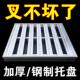 叉车铁托盘钢制仓储重型工业金属栈板物流地牛镀锌半铺川字铁卡板