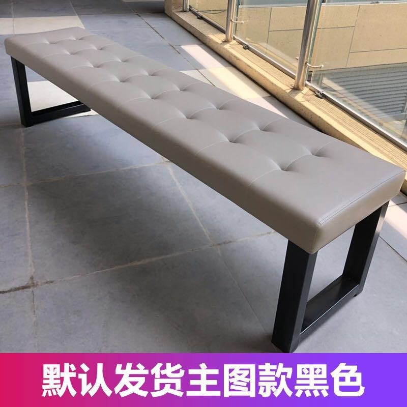浴室更衣室换鞋凳长凳沙发凳子健身房软包长条凳等候区休息长椅凳