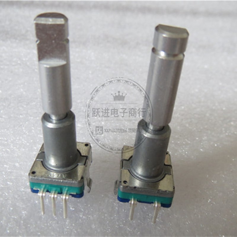 EC11日本ALPS编码器5脚30点步进汽车功放音响数字编码开关柄28MM