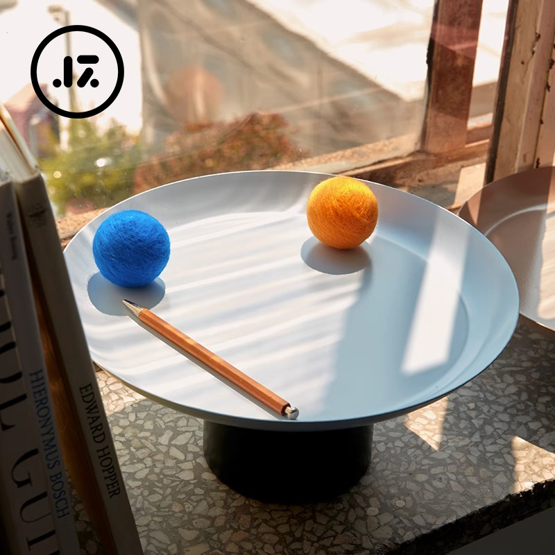 JZ几致Plato托盘北欧风餐盘磁吸餐具收纳水果盘早餐菜碟上下分离