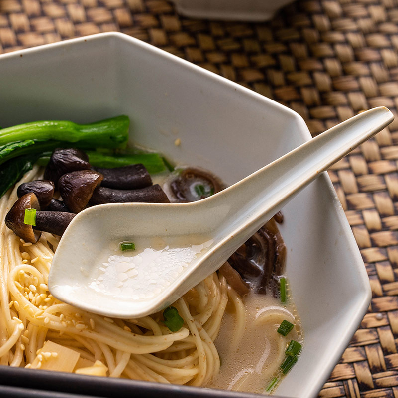 朵颐-景百田勺子咖啡勺喝汤勺陶瓷家用粥勺甜品勺北欧创意餐具