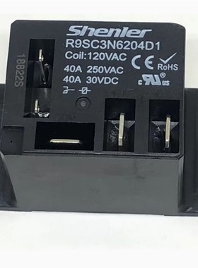 R9SC3N6204D1通用HF105F-AC110V NT90 TPNCE110CB大电流继电器40A