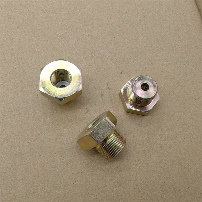 补芯M201.5转内丝G1/4内外丝压力表转接头M20变2分铁接头0220