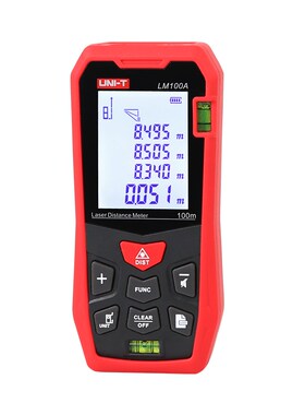 优利德LM50A/LM70A/LM100A/LM120A激光测距仪红外线测量尺电子尺