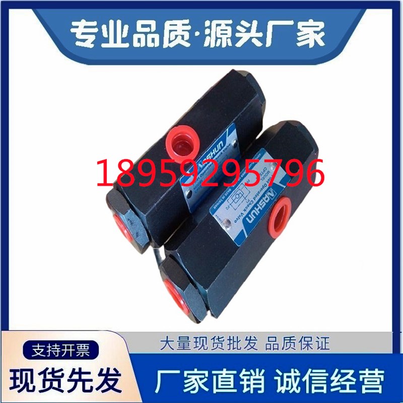 台湾ASHUN油顺自锁油缸CPTS-03引导逆止阀管式液控单向保压阀