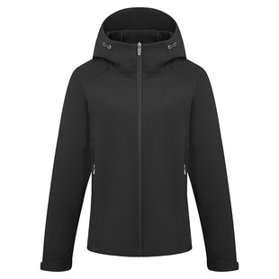 轻暖款 摇粒绒女士复合连帽户外夹克H56680 75D