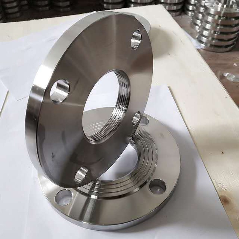 SUS304不锈钢丝扣法兰内螺纹内牙内丝法兰盘锻打法兰丝口法兰2寸