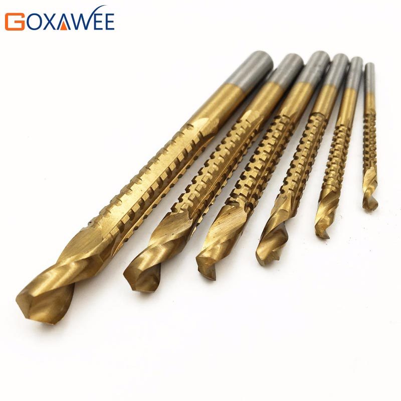 高速钢4241锯钻木工铝材开孔电钻套装钻孔钻头锯齿钻木板扩孔拉槽
