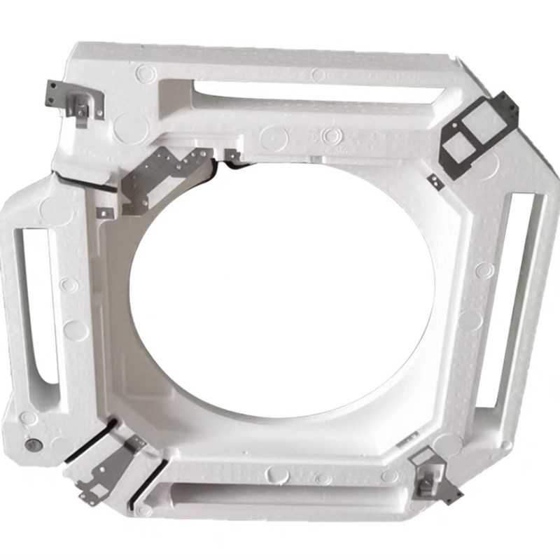 适用美的空调四面出风接水盘KFR-120Q/SDY-B(R1).1天花机泡沫盘新