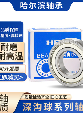 哈尔滨轴承6315 6316 6317 6318 6319ZZ 2RZ 2RS中大型深沟球轴承