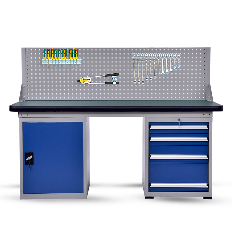防静电工作台钳工操作多功能维修桌不锈钢流水线工厂车间实验桌子