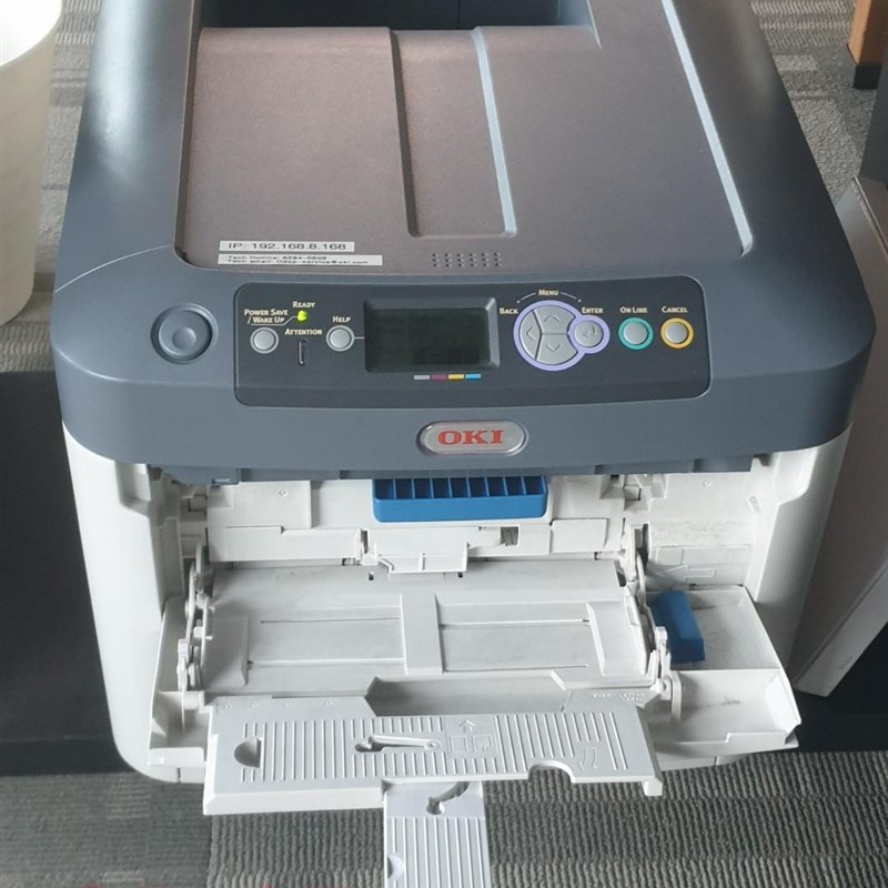 oki c610 c710 c711wt c712 特种不干胶名片特厚纸彩色激光打印机
