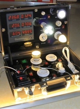 手提式LED节能灯展示箱 功率测试箱 对比灯箱35216P 灯具检测仪