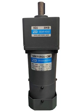 ZD中大90W调速抱闸刹车电机 单相220V 5RK90RGU-CMF/5GU30KB