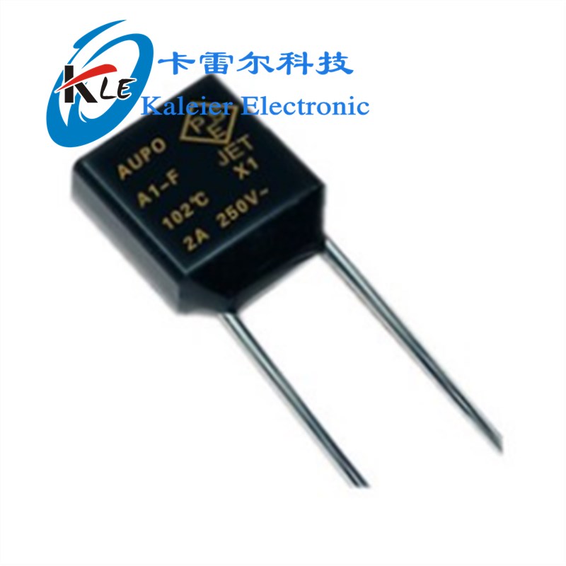 AUPO雅宝A3-F 2A 125度 250V方形温度保险丝RH125 2A 250V