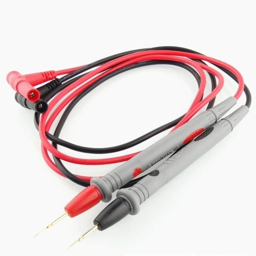 高品质通用万用表表笔线1000V/10A/20A硅胶材质耐压防冻耐用特尖