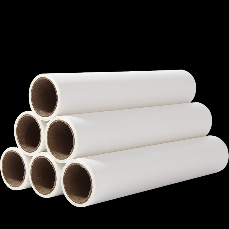 初舍粘毛纸粘尘纸可撕式24cm替换芯滚衣服家用除尘卷纸粘毛器滚筒