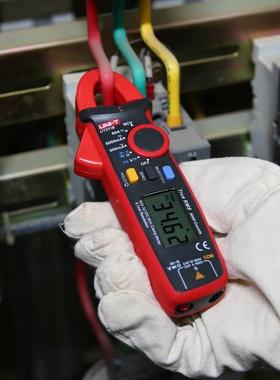 优利德钳形表UT210E/210D迷你数字钳形万用电表交直流电流表钳型