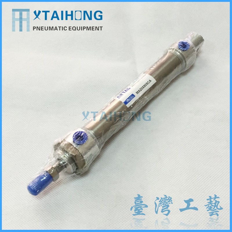 原装正品亚德客迷你气缸MA20/25*10*20*25*50*75*100*150SCA带磁