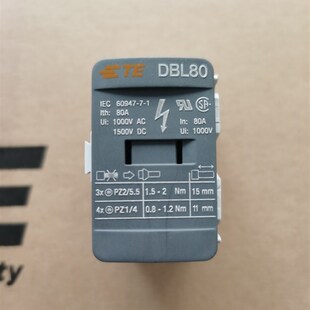 TE entrelec 配电型接线端子 DBL80