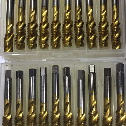 M12X1.75标准丝攻二手进口螺旋丝攻镀钛机用丝锥日本YAMAWA/OSG