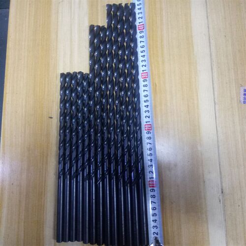 99.5-10X300X400X450进口加长特长刃直柄麻花钻头高速钢含钴HSSCO