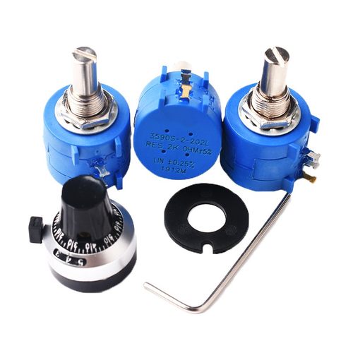 3590S-2精密多圈绕线电位器1K 2K 5K 10K 20K 50K 100K 102 103 L