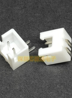 XH2.54接线端子 弯针座 2P3P4P5P6P7P8P9P-20P 白色 XH2.54MM间距