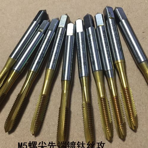 M5日本OSG进口二手先端丝攻螺尖丝锥镀钛高速钢通孔专用机用丝攻