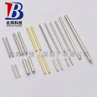 0.7光杆直针引针插针pin针现货 0.6 实芯铜针 PCB板焊针定位针0.5