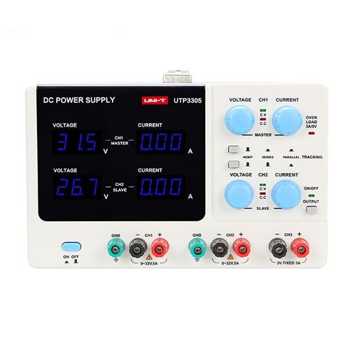 优利德数显32V5A/2A可调直流稳压电源笔记本手机维修UTP3303/3305