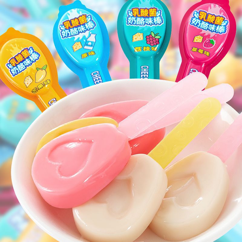 乳酸菌软糖水果味棒棒糖儿童零食