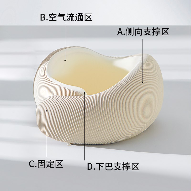 u型枕旅行颈枕头枕坐车飞机护颈脖子靠枕头脖枕颈椎便携u形枕神器