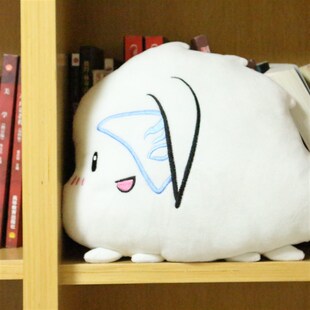 二次元唐门娃娃鱼抱枕公仔剑网咸鱼鲸鱼玩偶剑三玩具剑3动漫周边