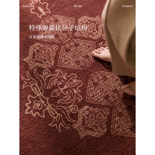 蜡笔派 阿尔伯特地毯新西兰羊毛客厅氛围感卧室床边毯 英式 古典