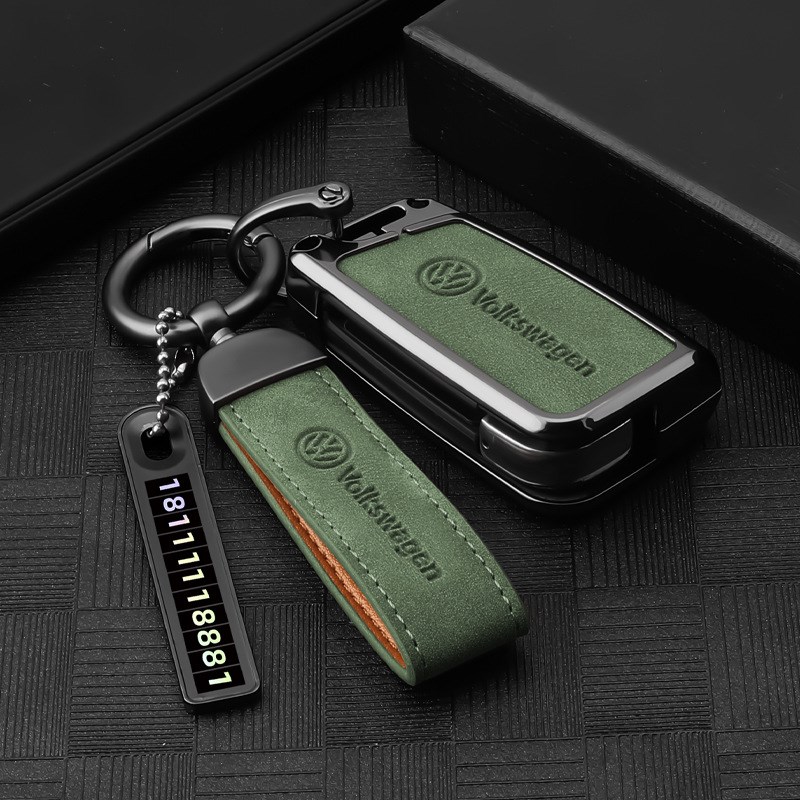 适用大众23款朗逸钥匙套途观L宝来帕萨特23新速腾迈腾途岳探歌扣