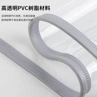 磁吸pvc门帘商铺透明遮挡帘防风空调隔断帘塑料防蚊帘子纱窗 冬季