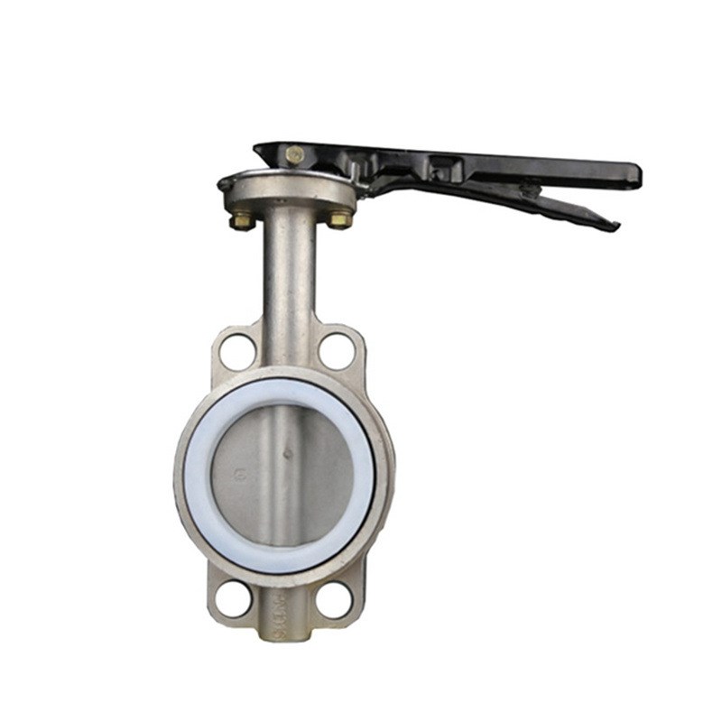 薄壁不锈钢水管管件  不锈钢阀门配件不锈钢对夹蝶阀